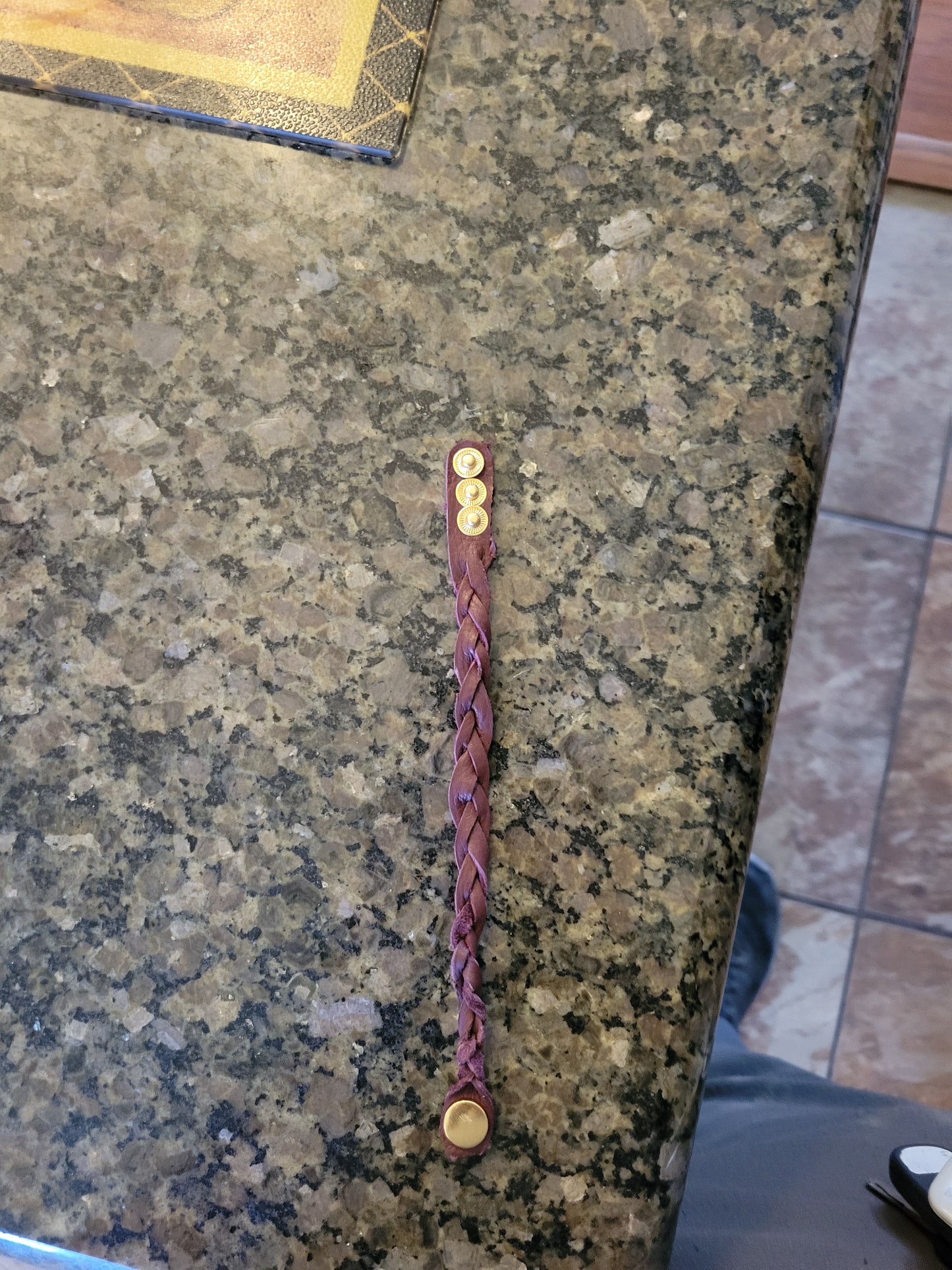 Hand made braided leather bracelet - Pioneer_essentials