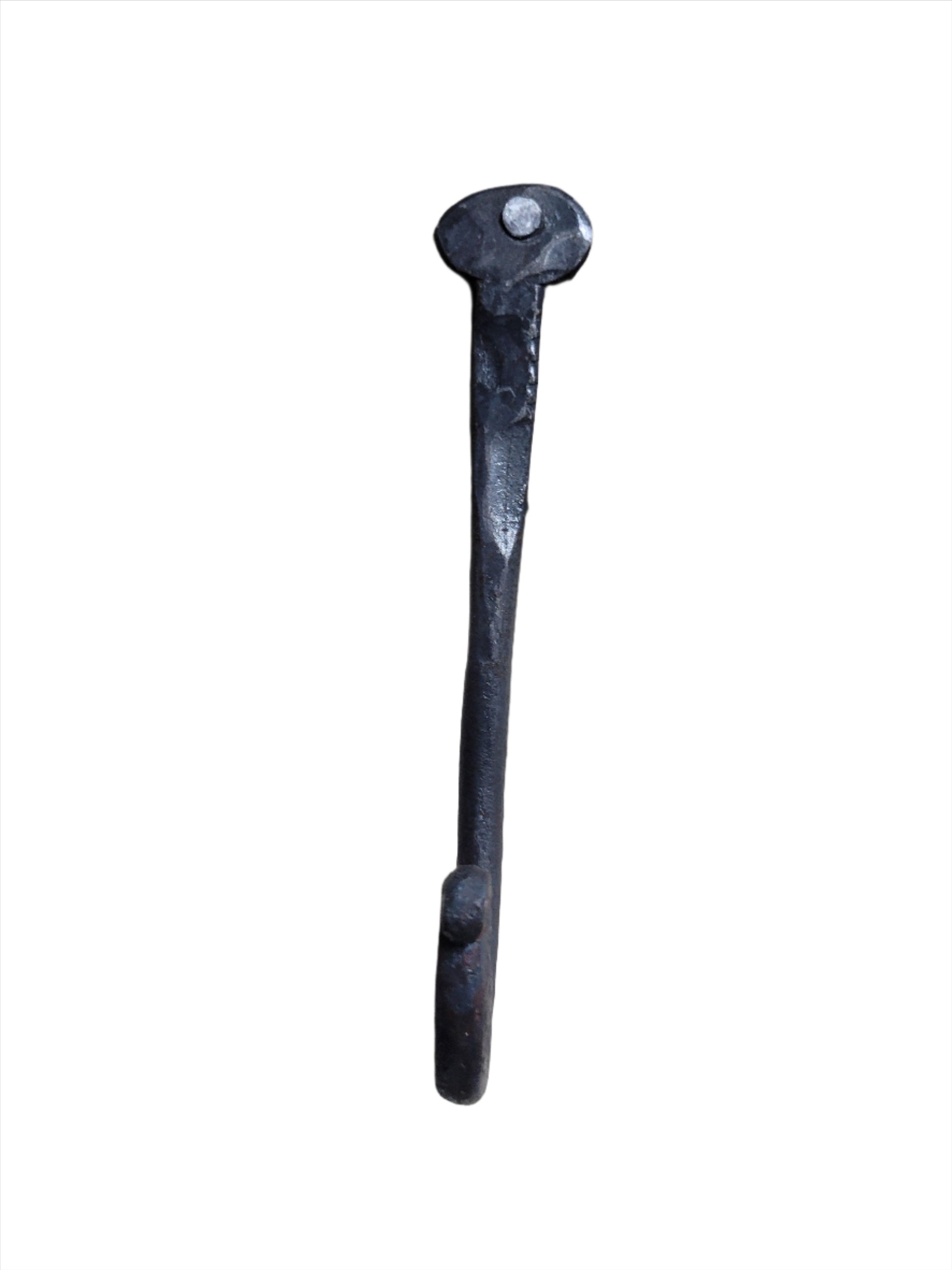 Hand forged water resistant round bar coat hook - Pioneer_essentials