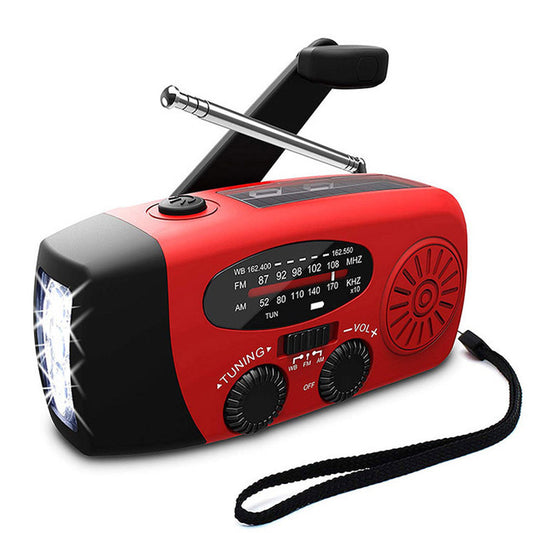 Solar & Hand Crank Emergency Radio