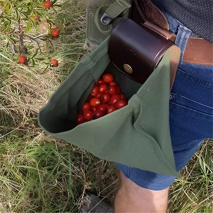 Canvas Leather Foraging Bag - Pioneer_essentials