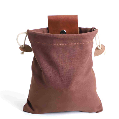 Canvas Leather Foraging Bag - Pioneer_essentials