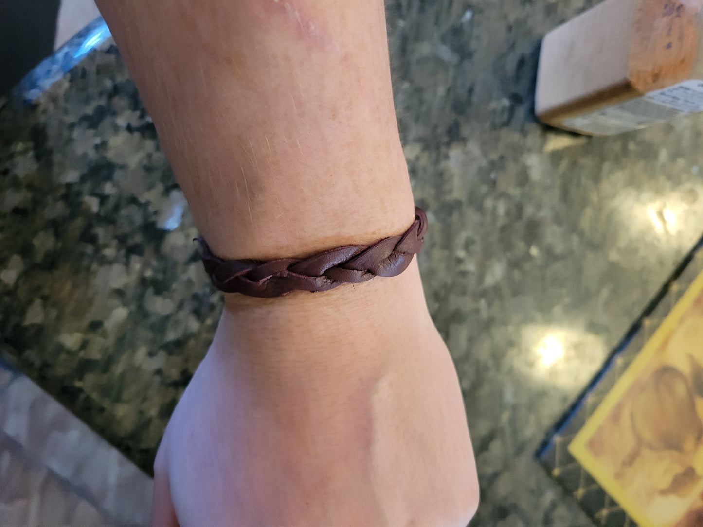 Hand made braided leather bracelet - Pioneer_essentials