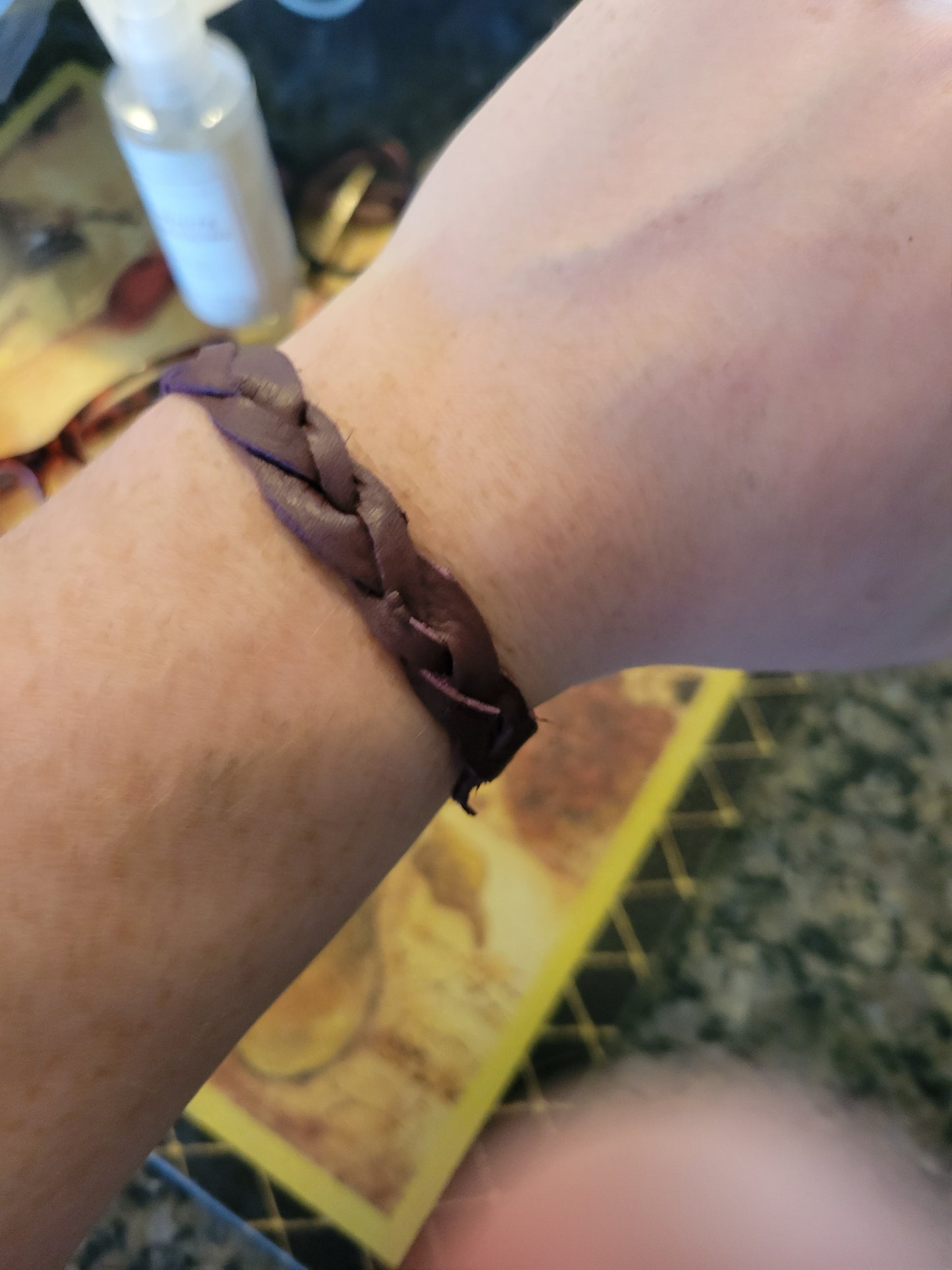 Hand made braided leather bracelet - Pioneer_essentials