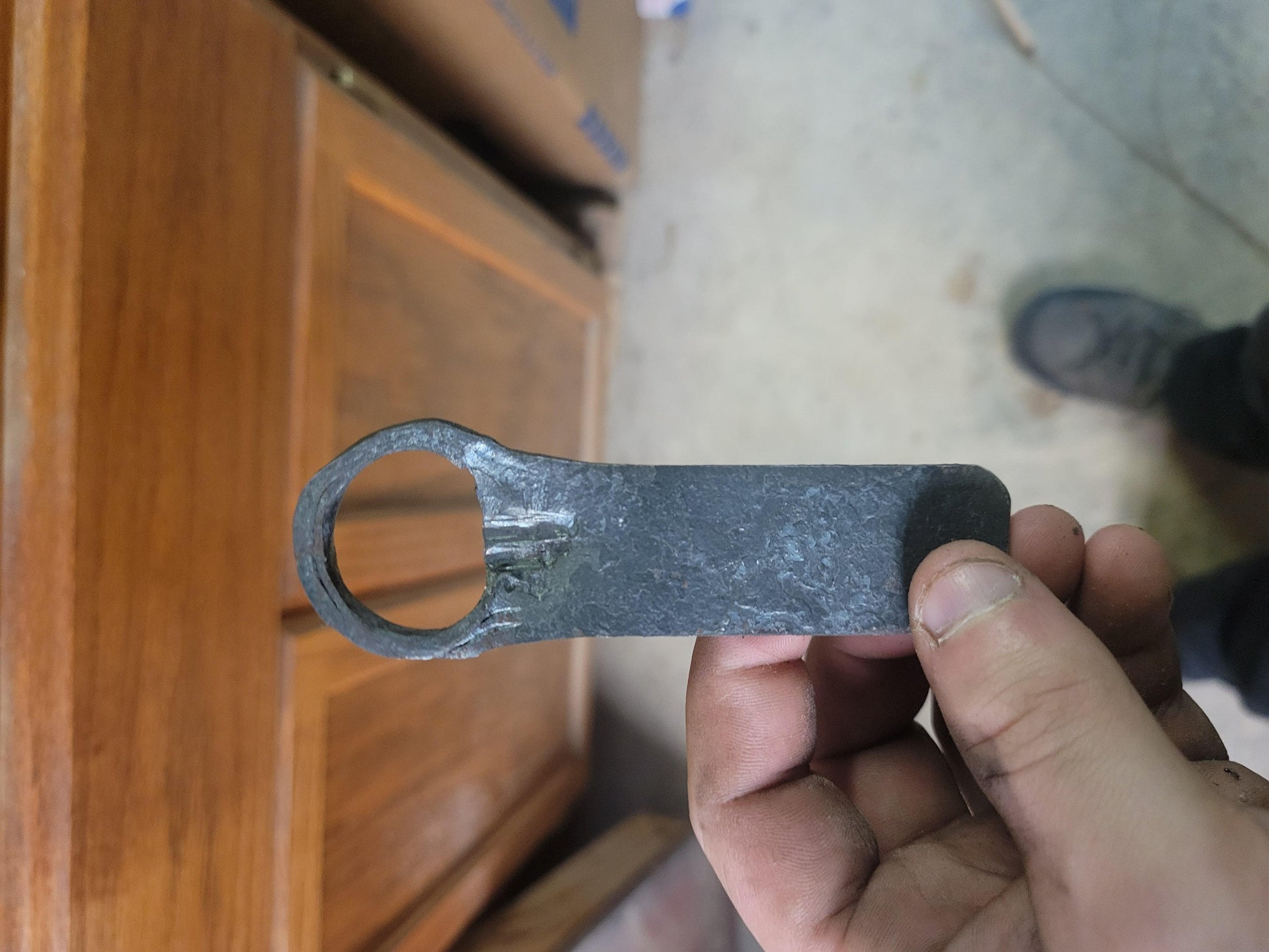 Rustic hand forged bottle opener - Pioneer_essentials