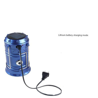 solar charging telescopic LED camping lantern - Pioneer_essentials